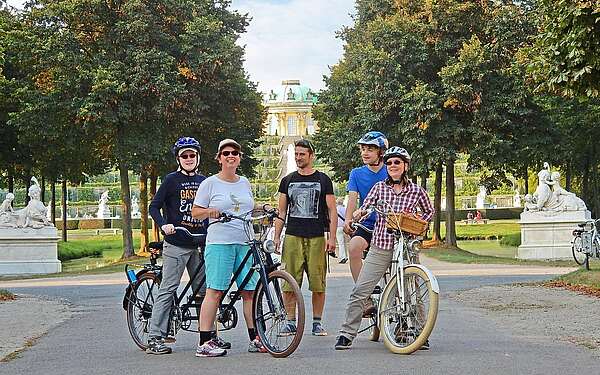 Tandemtours im Park Sanssouci