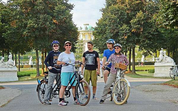 Tandemtours im Park Sanssouci