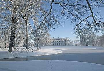 Schloss Neuhardenberg im Winter