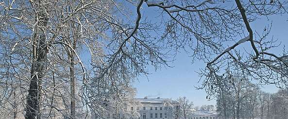 Schloss Neuhardenberg im Winter