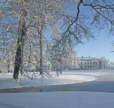 Schloss Neuhardenberg im Winter