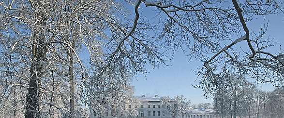 Schloss Neuhardenberg im Winter