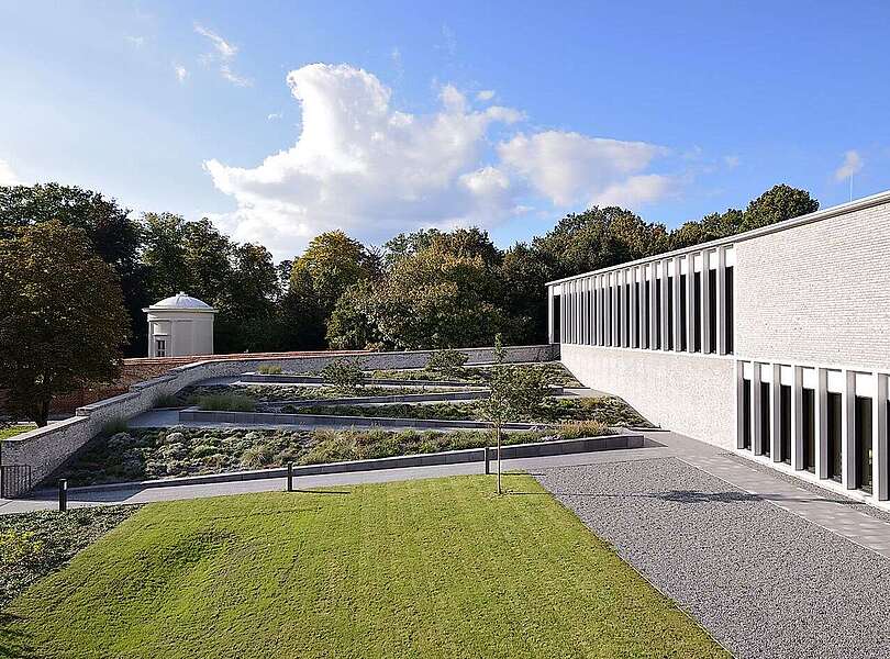 Neuanbau des Museums Neuruppin mit Rundtempel