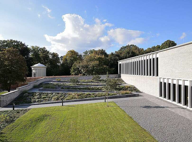 Neuanbau des Museums Neuruppin mit Rundtempel