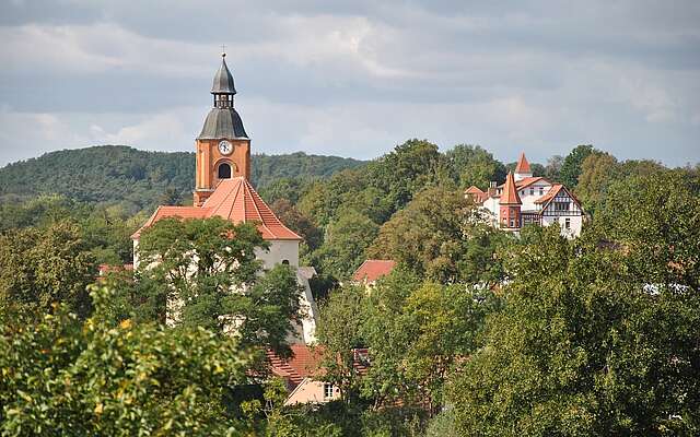 Blick auf Buckow