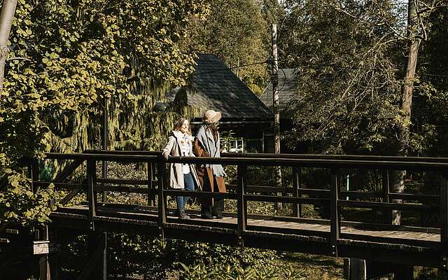 Spaziergang durch das Museumsdorf Lehde