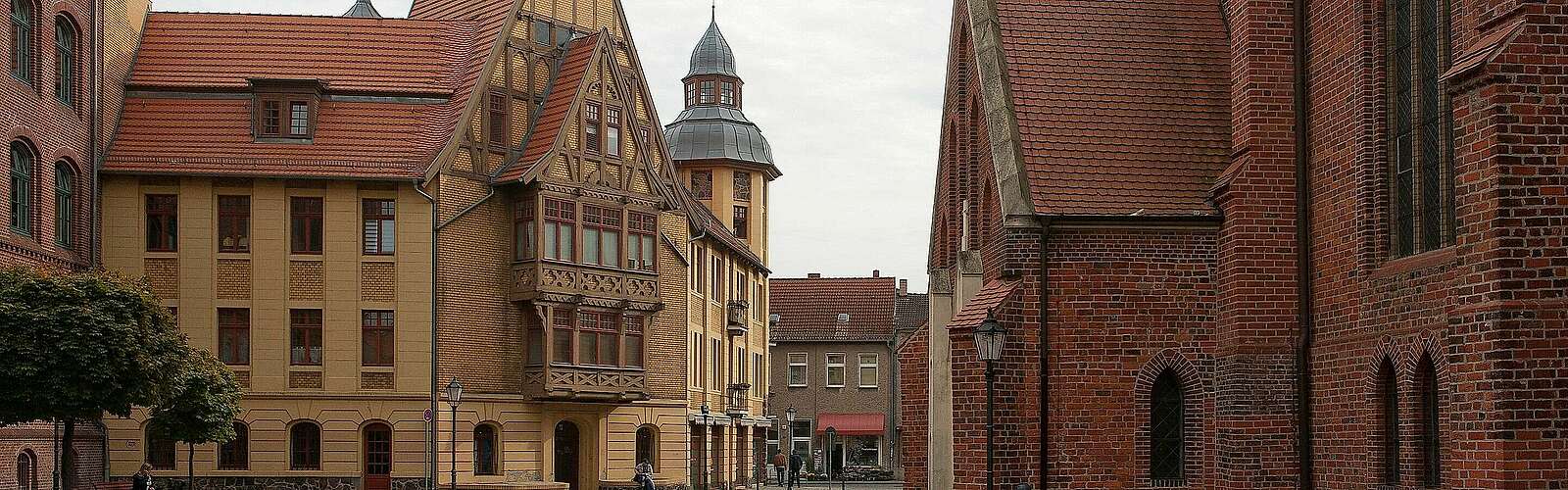 Altstadt von Nauen,
            
        
                Foto: AG HIS Arbeitsgemeinschaft Städte mit historischen Stadtkernen/Erik-Jan Ouwerkerk