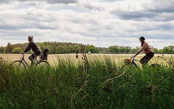 Radfahrer auf Tour