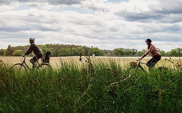 Radfahrer auf Tour