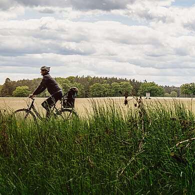Radfahrer auf Tour