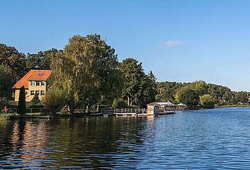 Blick auf den Oberpfuhlsee