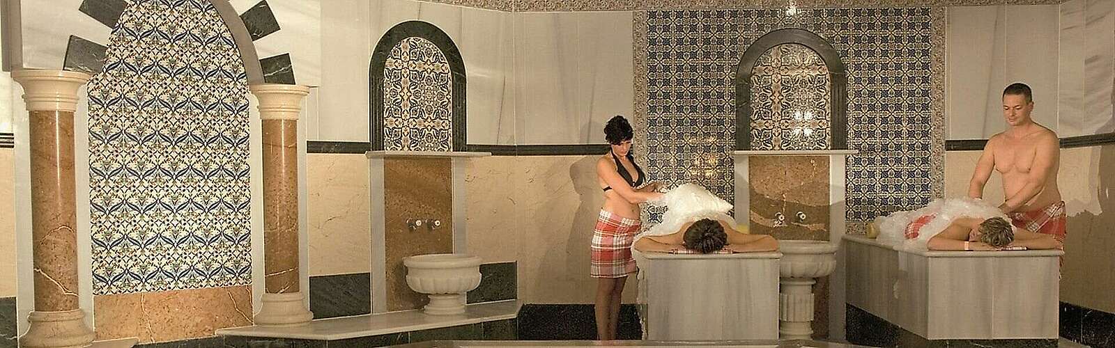 Hamam in der Kristall Kur- und Gradier-Therme Bad Wilsnack,
            
        
                Foto: Kristall Kur- und Gradier-Therme GmbH Bad Wilsnack/Kein Urheber bekannt