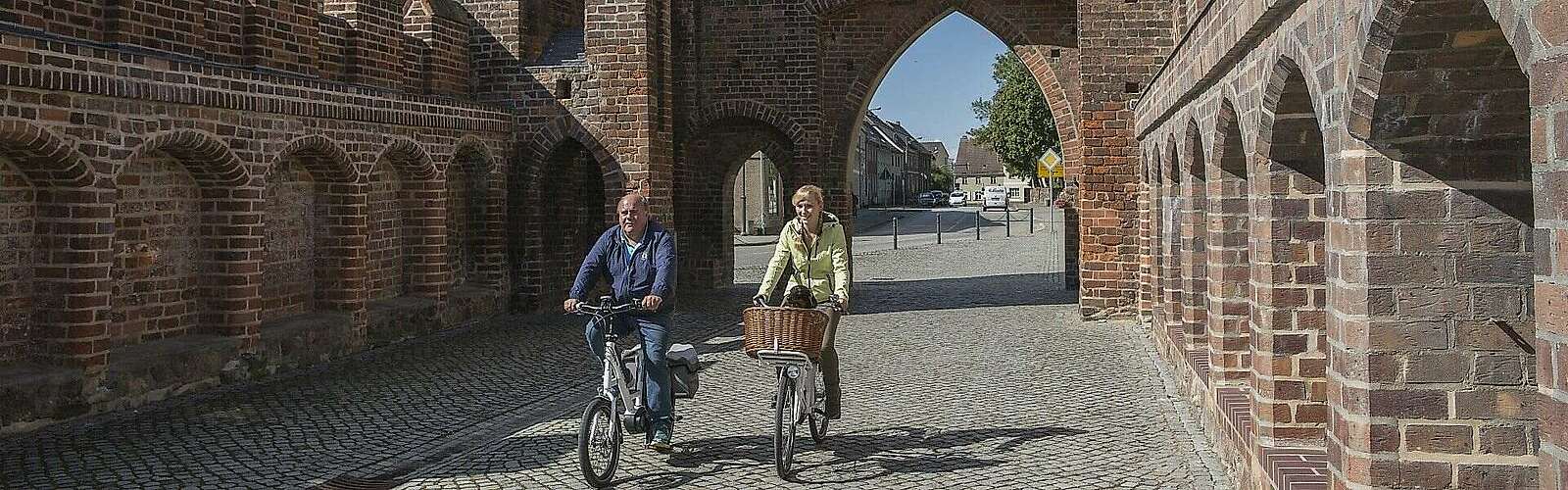 Radler in Jüterbog,
            
        
                Foto: TMB Tourismus-Marketing Brandenburg GmbH/Steffen Lehmann