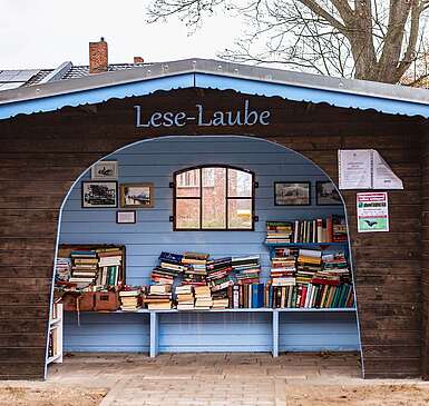 Lese-Laube in Zerpenschleuse