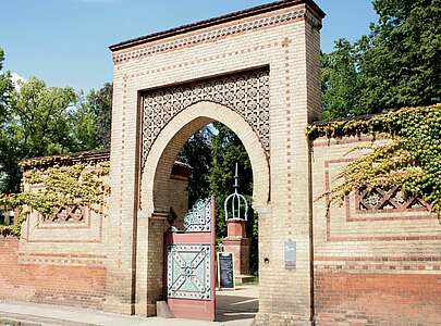 Tor zum Tempelgarten von Neuruppin