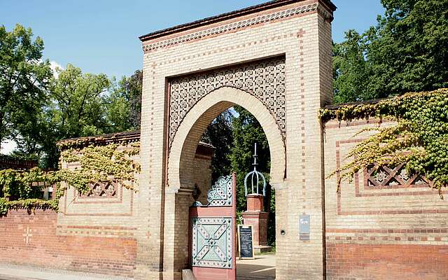 Tor zum Tempelgarten von Neuruppin