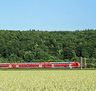 Mit der Bahn