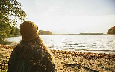Am Stechlinsee im Herbst
