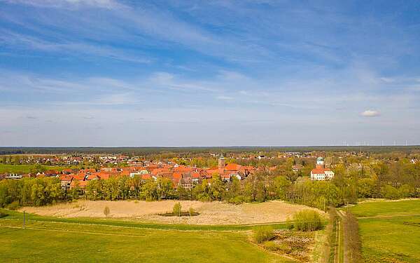 Blick auf Lenzen