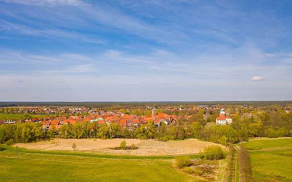 Blick auf Lenzen