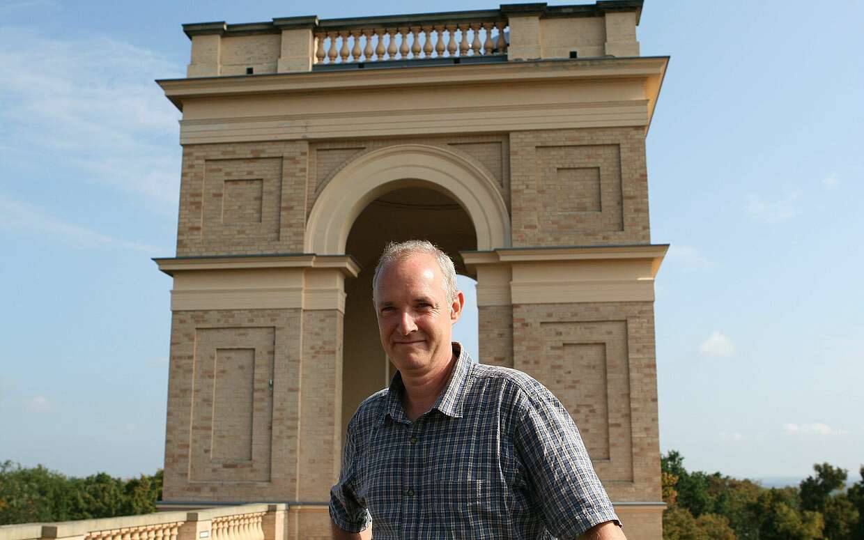 Ulrich Koltzer im Schloss Belvedere