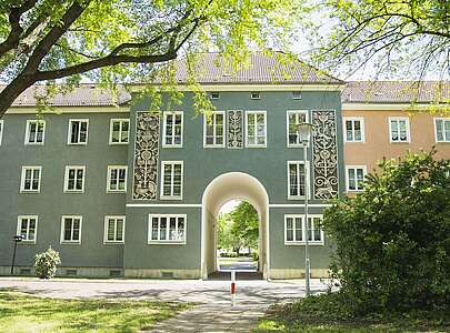 Sozialistischer Wohnkomplex in Eisenhüttenstadt