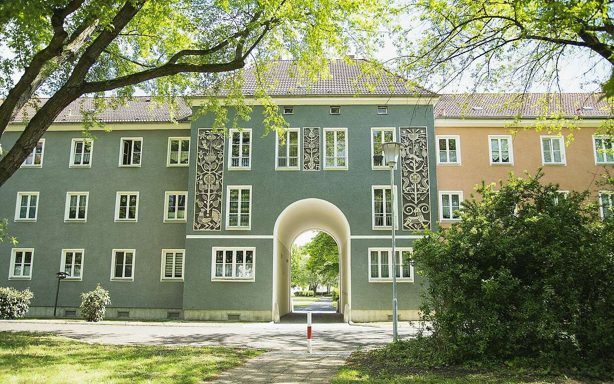 Sozialistischer Wohnkomplex in Eisenhüttenstadt
