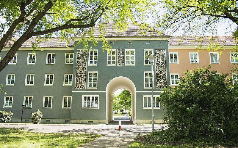 Sozialistischer Wohnkomplex in Eisenhüttenstadt