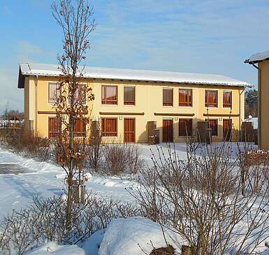 Winteransicht Ferienpark Templin