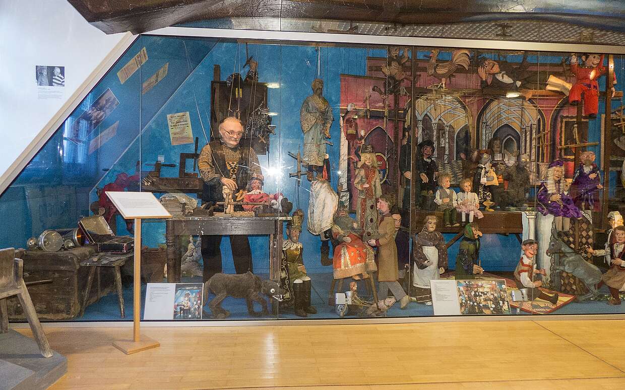 Besonderheit der Region: das Wandermarionettentheater