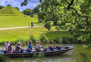 Kahnfahrt im Branitzer Park
