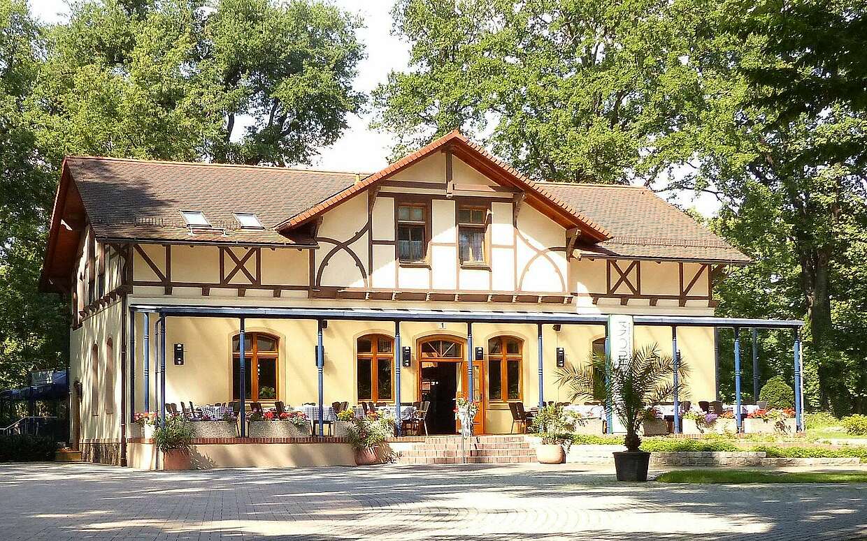 Das Restaurant "Villa Nuovo".