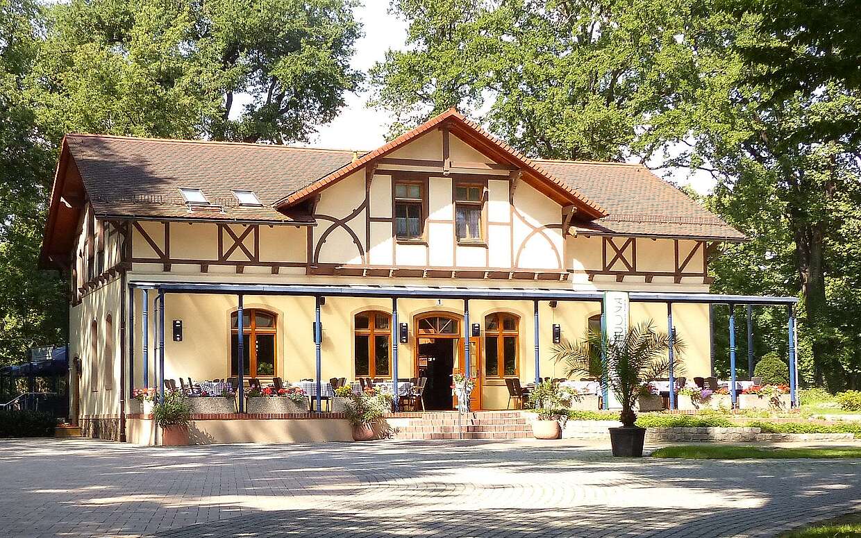 Das Restaurant "Villa Nuovo".