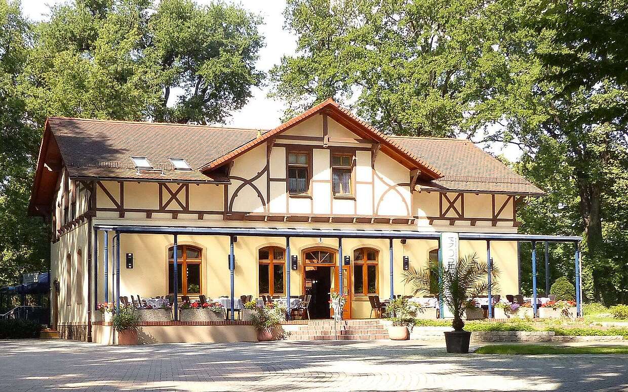 Das Restaurant "Villa Nuovo".
