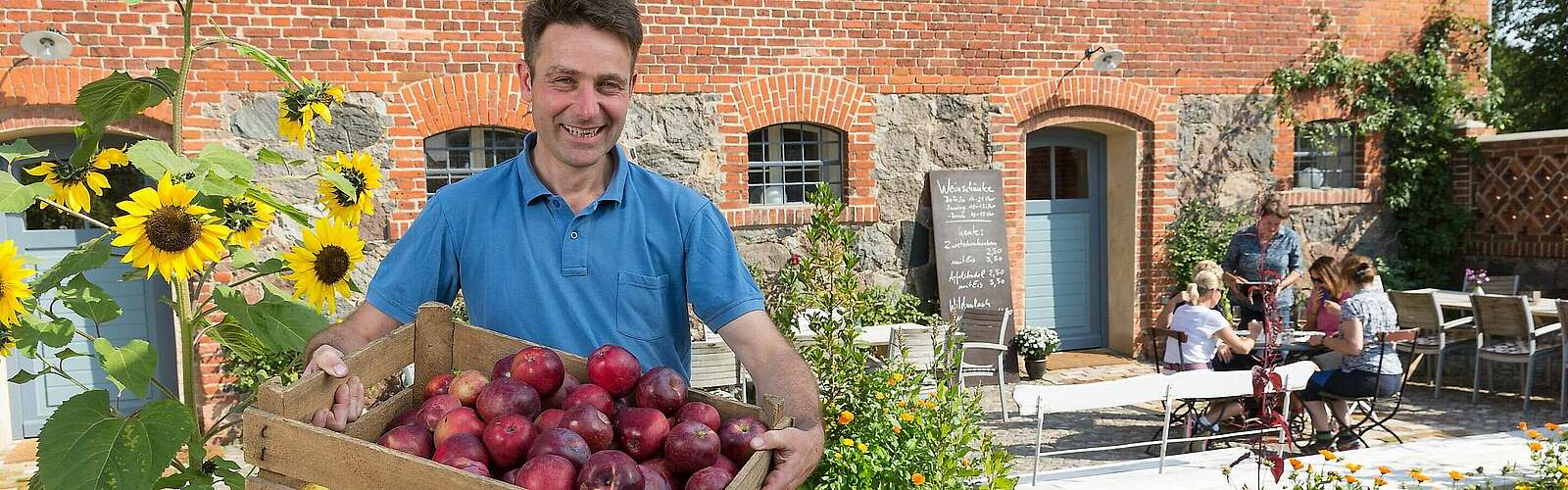 Florian Profitlich vom Gutshof Kraatz,
            
        
                
                
                    Foto: Yorck Maecke